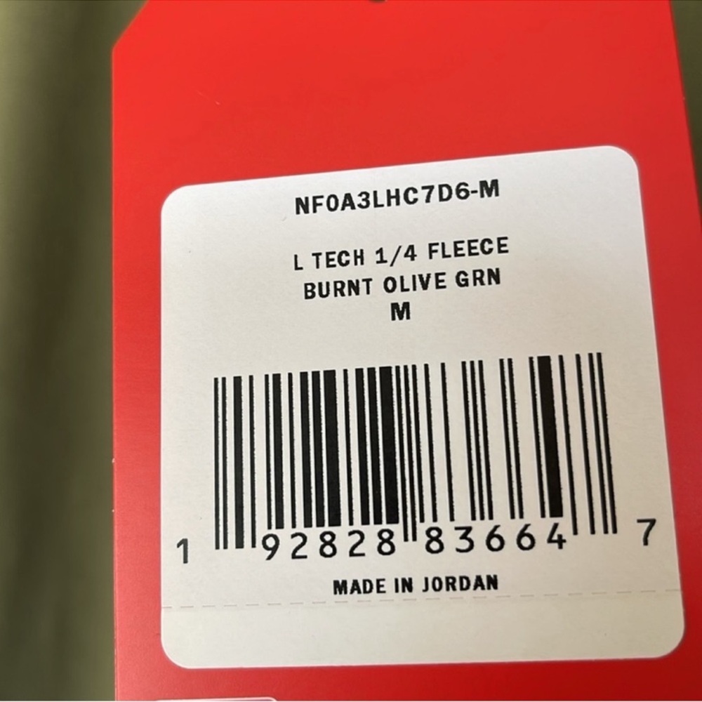 The North Face tech Olive Green Women's Quarter-Zip Top - Picture 10 of 14
